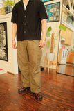 PLISSE SHIRT - BLACK