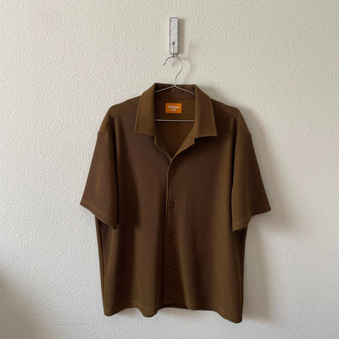 PLISSE SHIRT - POOP