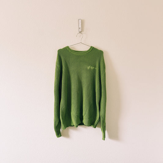 KNIT SWEATER - MATCHA