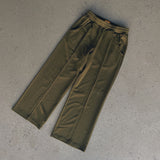 TRACK PANTS - OLIVE (LOGO EMBROIDERY)