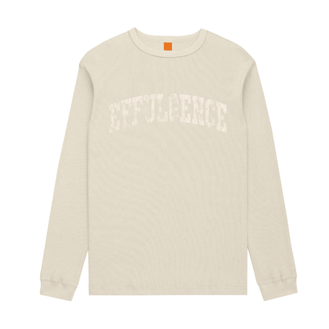 WAFFLE THERMAL KNIT - CREAM