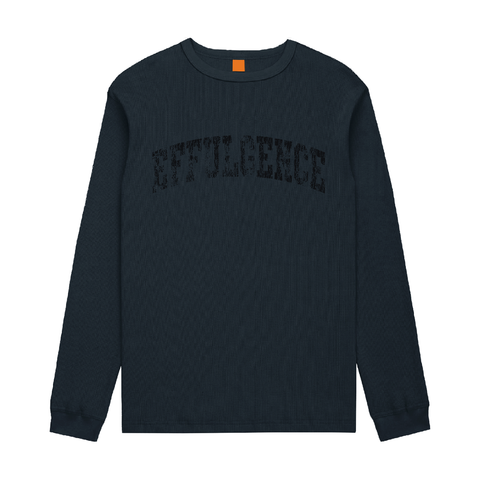 WAFFLE THERMAL KNIT - BLUEISH GREYISH