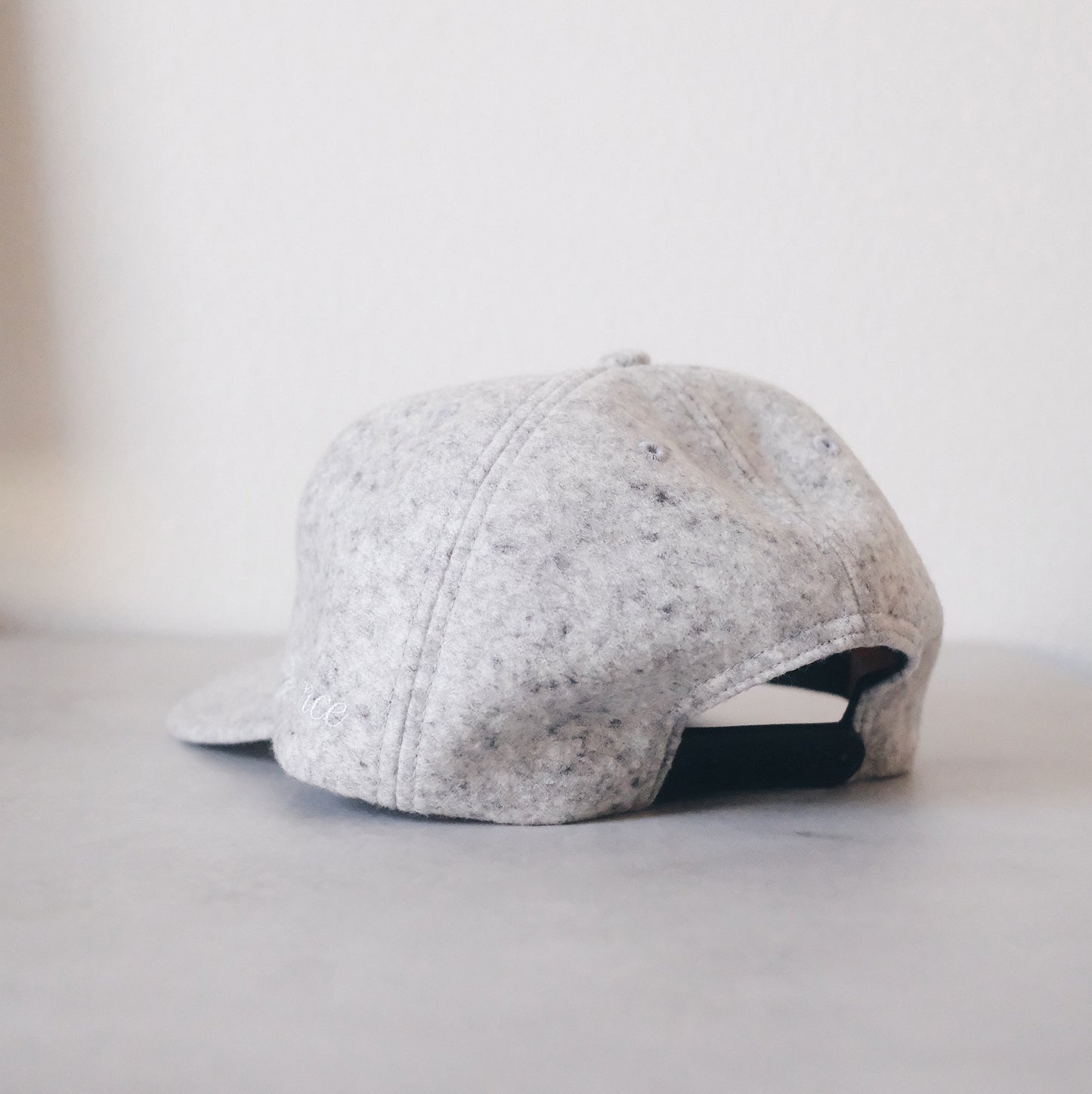 F&F JAPAN PEPPERED WOOL - UNSTRUCTURED 6 PANEL