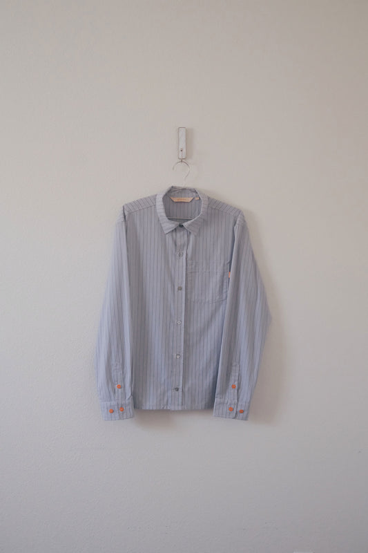 POPLIN SHIRT - GREY/BLACK