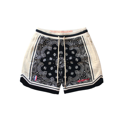 EFFULGENCE X COLLECT+SELECT - PAISLEY CORDUROY SHORTS