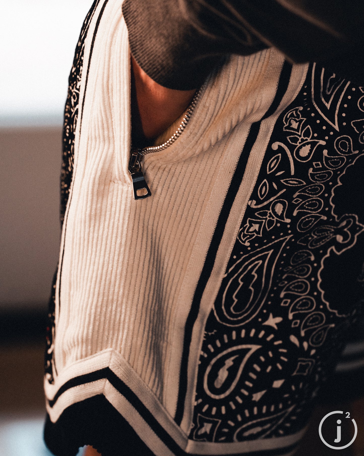 EFFULGENCE X COLLECT+SELECT - PAISLEY CORDUROY SHORTS