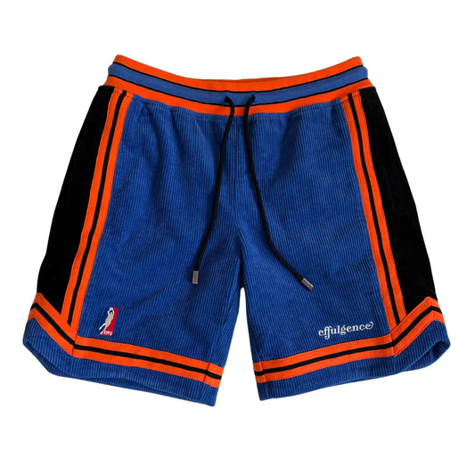 CORDUROY BASKETBALL SHORTS - KNICKS
